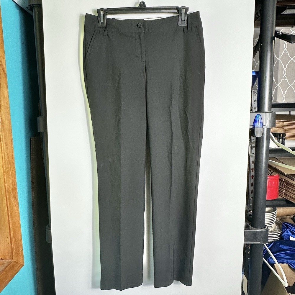 Body by Victoria Christie Fit Dress Pants Black Womens Size 4 Short Y2K